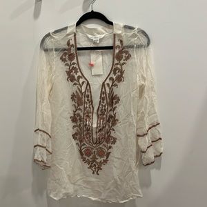 Ella Moss Sheer Tunic